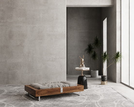THE BED – hundeseng i minimalistisk interiør